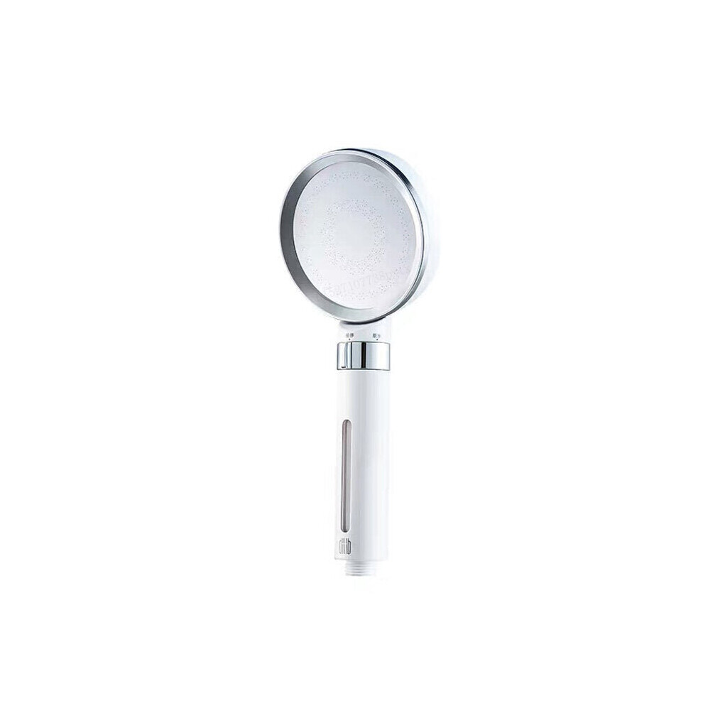 Dechlorination Mirror Activated Carbon Fiber Antibacterial Material Replaceable Filter Element Beauty Water Saving Shower Head White 3654657502843