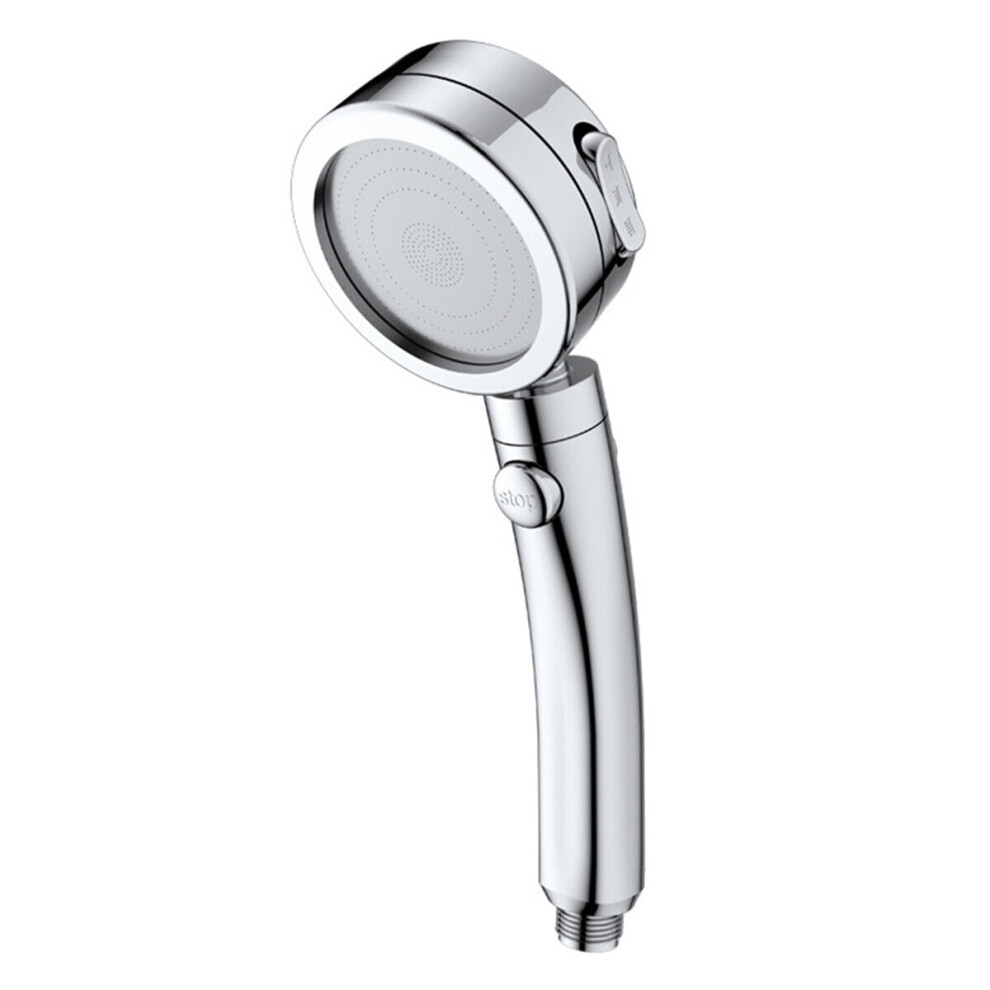 (A) 3 Mode High Pressure Handheld Water Saving Shower Head Spray Bathroom 3654659447852