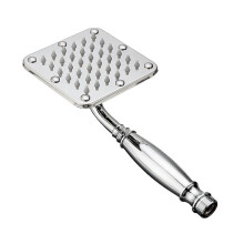 Stainless Steel Square Shape Silicone Water Outlet Bathroom Rainfall Shower Head