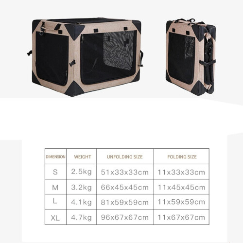 (L) Pet Travel Carrier 2
