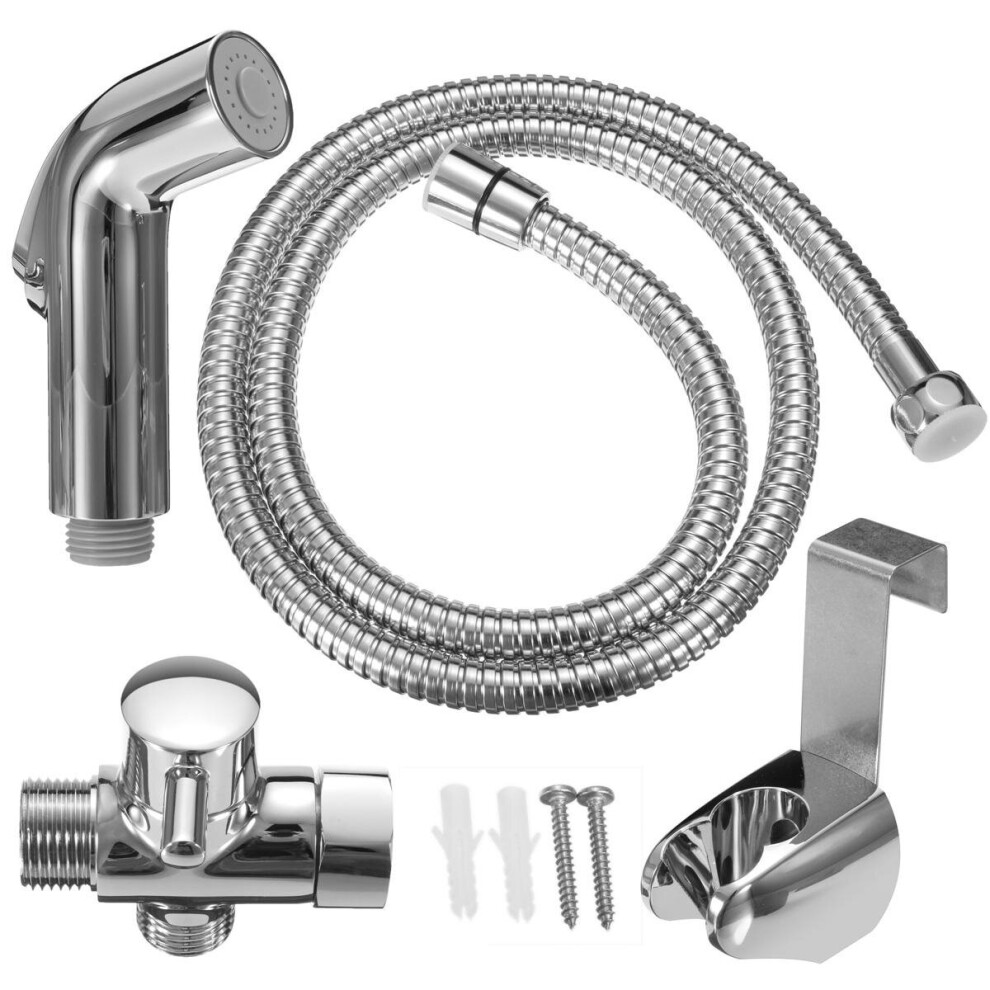(EU) ABS Handheld Sprayer Bathroom Washroom Shower Bidet Spray Kit For Toilet Cleaning