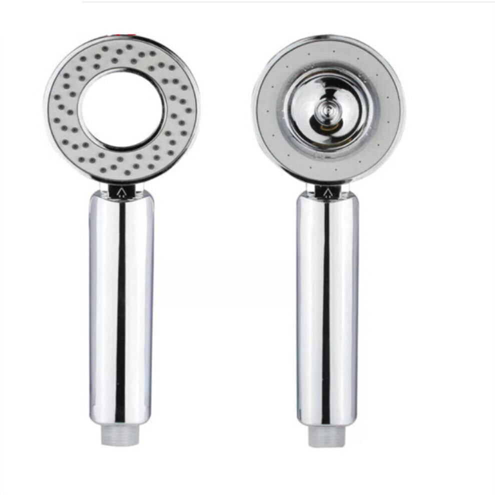 ABS G1/2 Double-sided Spraying Faucet Shower Head Detachable Shampoo Gel High Pressure Free Filling for Bathroom SPA