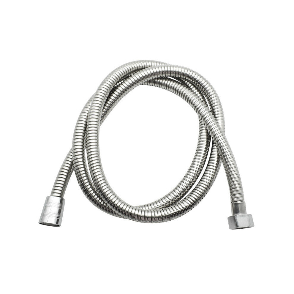 (1.5M) 1.2M 1.5M 2M Shower Hose Stainless Steel Plumbing Flexible Bathroom Bath Shower Head Tube Hose Water Pipe Tools G1/2 Inch