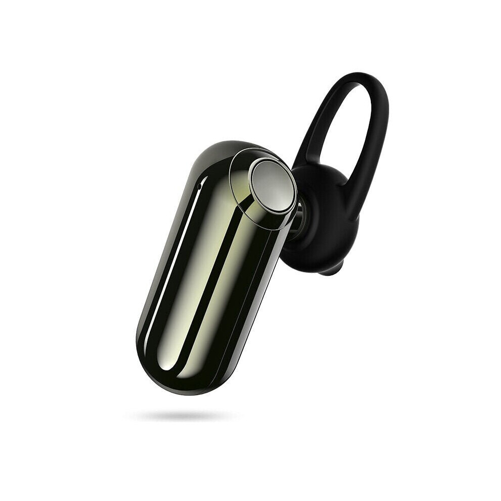 (Black) Wireless Bluetooth Earphone Mini Invisible Single Earbuds Handsfree Noise Cancelling Mic Headphone Black 6112211951614