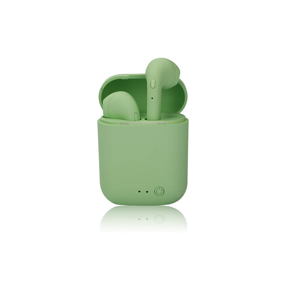 (Green) Tws Wireless Earphones Bluetooth 5.0 Earphone Hifi Stereo Headsets Wireless Handsfree Earbuds With Mic Charging Box Headset Green 6112212050712