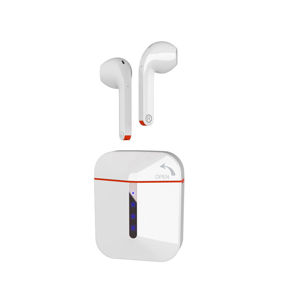 (Orange) Bluetooth Earphones Wireless Earbuds 5.0 Stereo Sport Handsfree Headset Tws Headphones Orange 6112212052785