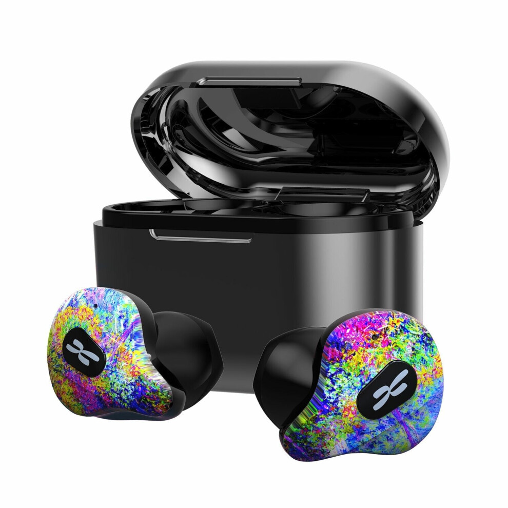 (Green) Tws Earphone Wireless Bluetooth V5.0 Headset Stereo 120Ms Low Latency Nfc Ipx5 Waterproof Sports Gaming Earbuds With Mic With Charging Case Green 6112212054451