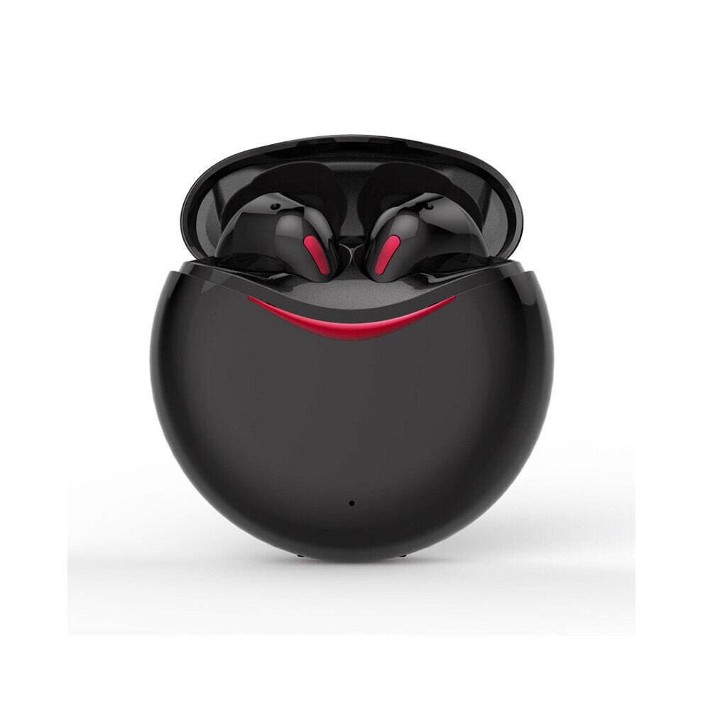 (Black) Tws Bluetooth Headset Bt5.0 Wireless Headphone Long Life Hifi Stereo Powerful Bass Low Latency Earphone With Mic Black 6112212046753