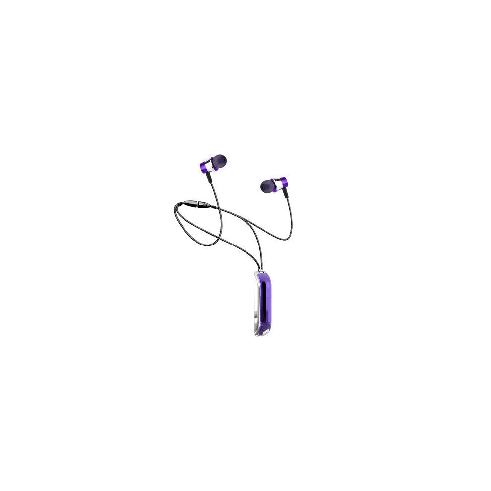 (Purple) Tws Bluetooth Headset Bt5.0 Wireless Headphone Long Life Hifi Stereo Powerful Bass Low Latency Earphone With Mic Purple 6112212052273