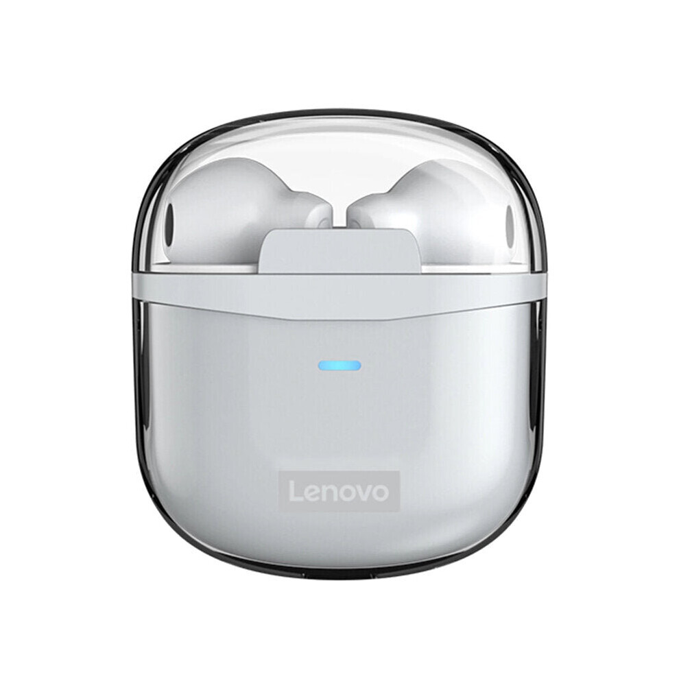 (White) Tws Bluetooth 5.1 Headsets Low Latency Sport Gaming Earphone Hifi 3D Stereo Noise Reduction Transparent Shell Headphone With Microphone White 6112212050538