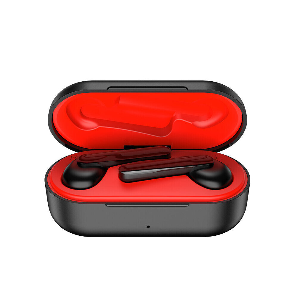 (Black) Tws Bluetooth 5.0 Hifi Stereo Ipx4 Waterproof In-Ear Earphone Headphone With Mic With Charging Box Black 6112211950204