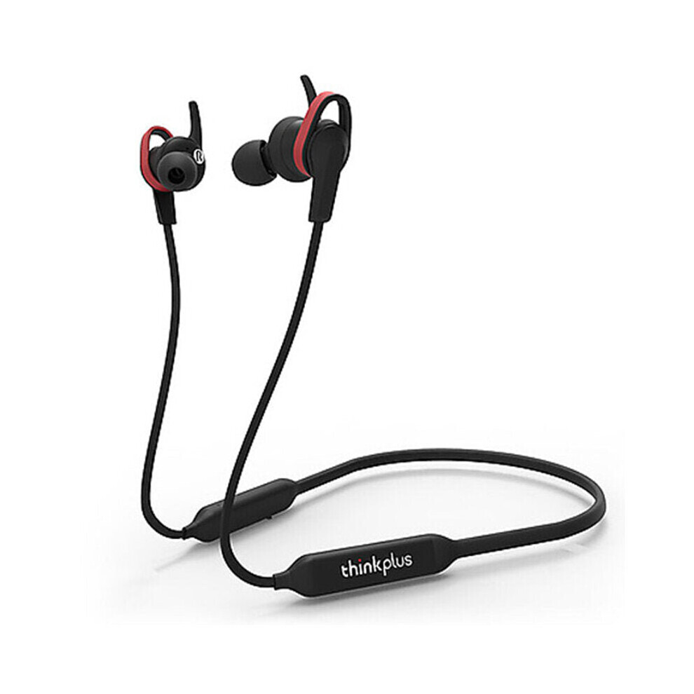 (Black) Bluetooth V5.0 Earphones Dual Dynamic Drivers Hifi Sound Ipx5 Waterproof Neckband Sports Headset With Mic Black 6112212039939