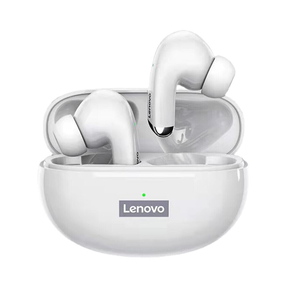 (White) Tws Bluetooth 5.0 Headphones Enc Noise Cancellation Low Delay Gaming Earbuds 13Mm Dynamic Driver Wateroof Sports In-Ear Headset With Mic White 6112212052488
