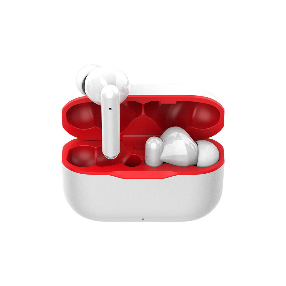 (Red) Wireless Bluetooth 5.0 Headset Ipx4 Waterproof Tws Eabuds Touch In-Ear Sports Music Stereo Earphone With Mic Red 6112212049358