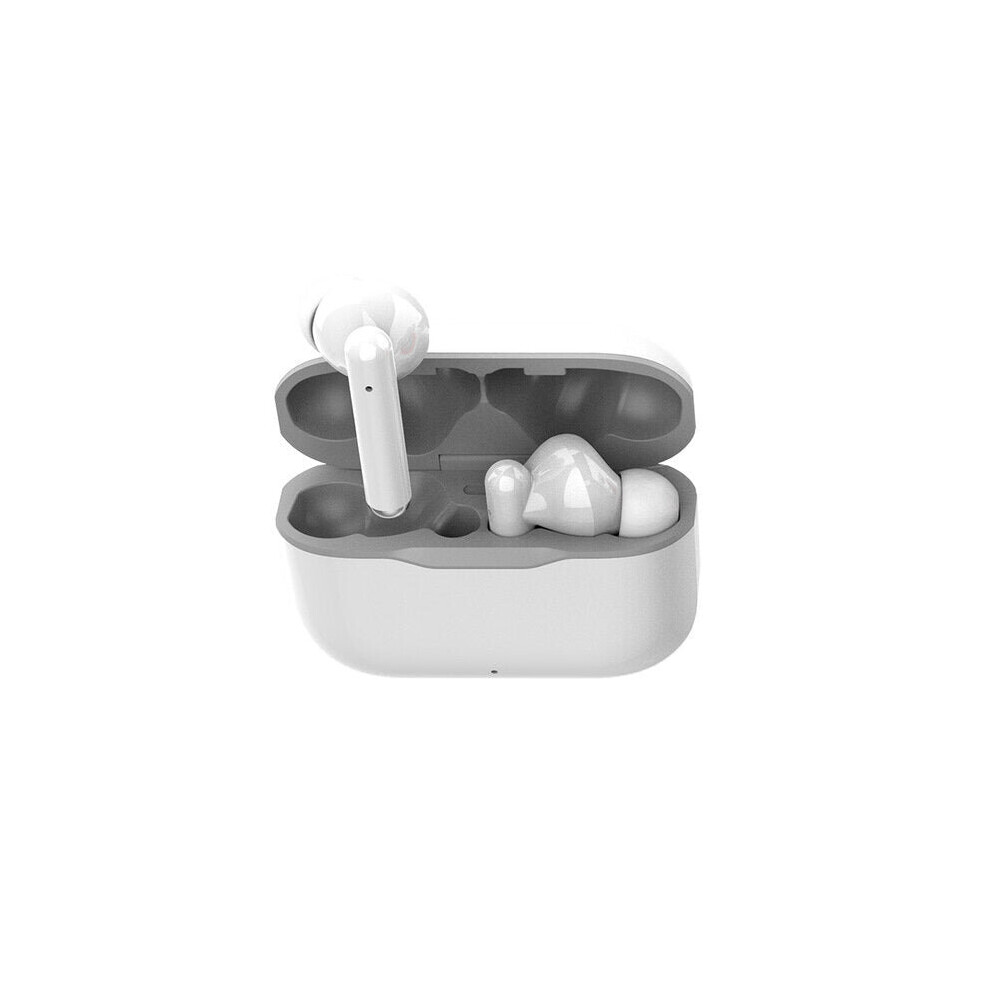 (Grey) Wireless Bluetooth 5.0 Headset Ipx4 Waterproof Tws Eabuds Touch In-Ear Sports Music Stereo Earphone With Mic Grey 6112212055601