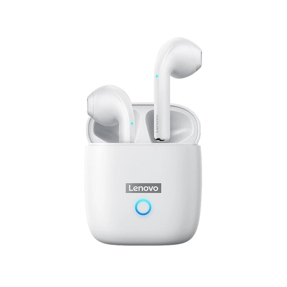 (White) Tws Bluetooth 5.0 Earphone 13Mm Dynamic Hifi Stereo Noise Reduction Touch Control Wireless Earbuds Sport Gaming Headset With Mic White 6112212050286