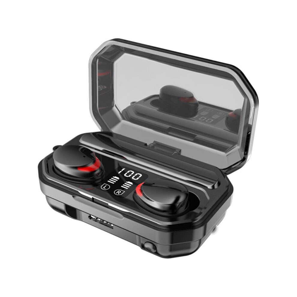 Tws Bluetooth 5.1 Earbuds Mini Portable Wireless Earphone Stereo Ipx7 Waterproof Headphone Headset With Mic Black 6112212045855