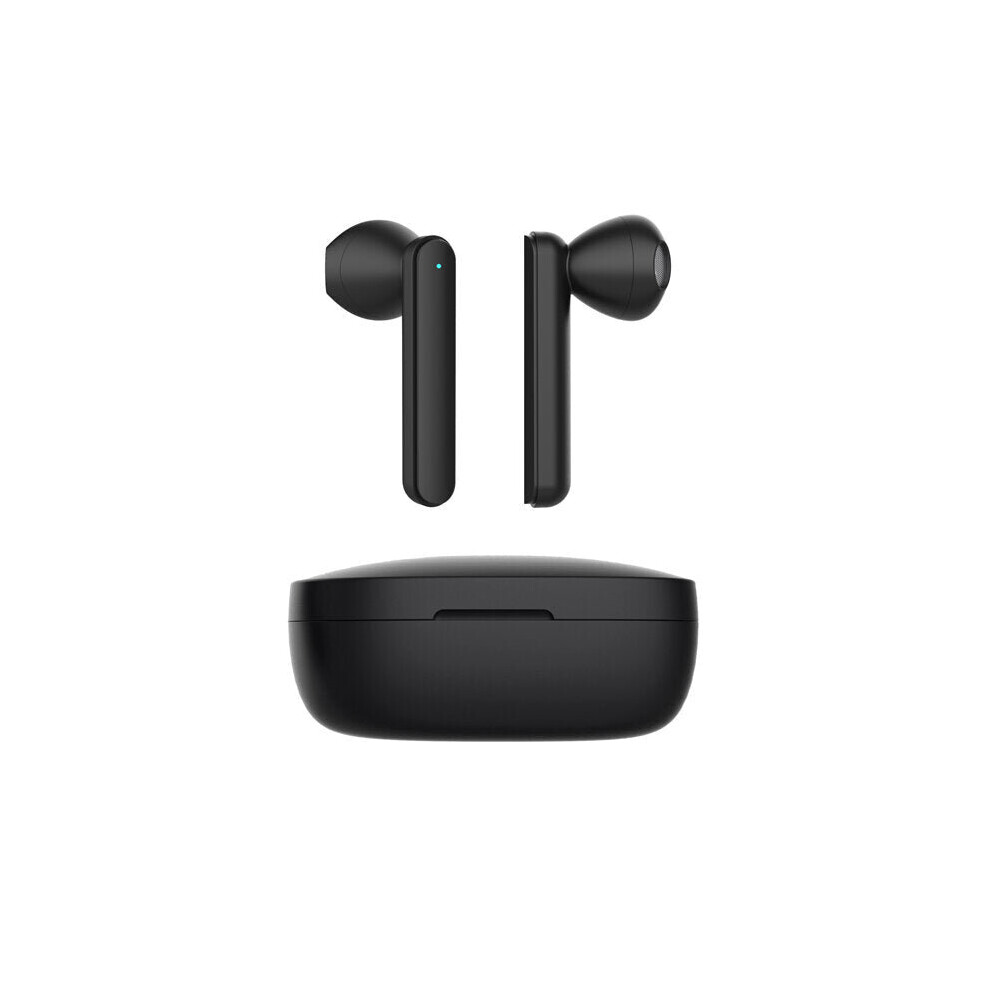 (Black) Tws Bluetooth 5.0 Earphone Hifi Bass Stereo Earbuds Touch Control Lightweight Headphone For Iphone Hu Black 6112211950297