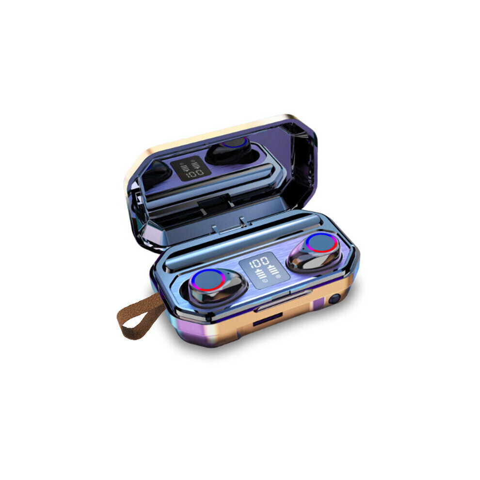 Wireless Bluetooth Headset In-Ear Earphone Stereo Earbuds Ipx5 Waterproof Headphone Built In Mic With Lanyard 6112212049662