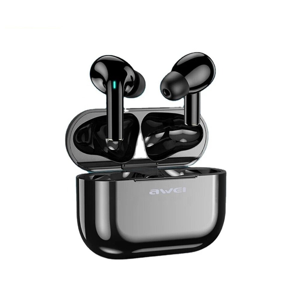 (Black) Tws Bluetooth 5.0 Earphone Hifi Stereo Wireless Earbuds Noise Cancelling Mic Hd Call Sport Headset Headphone With Mic Black 6112212044902