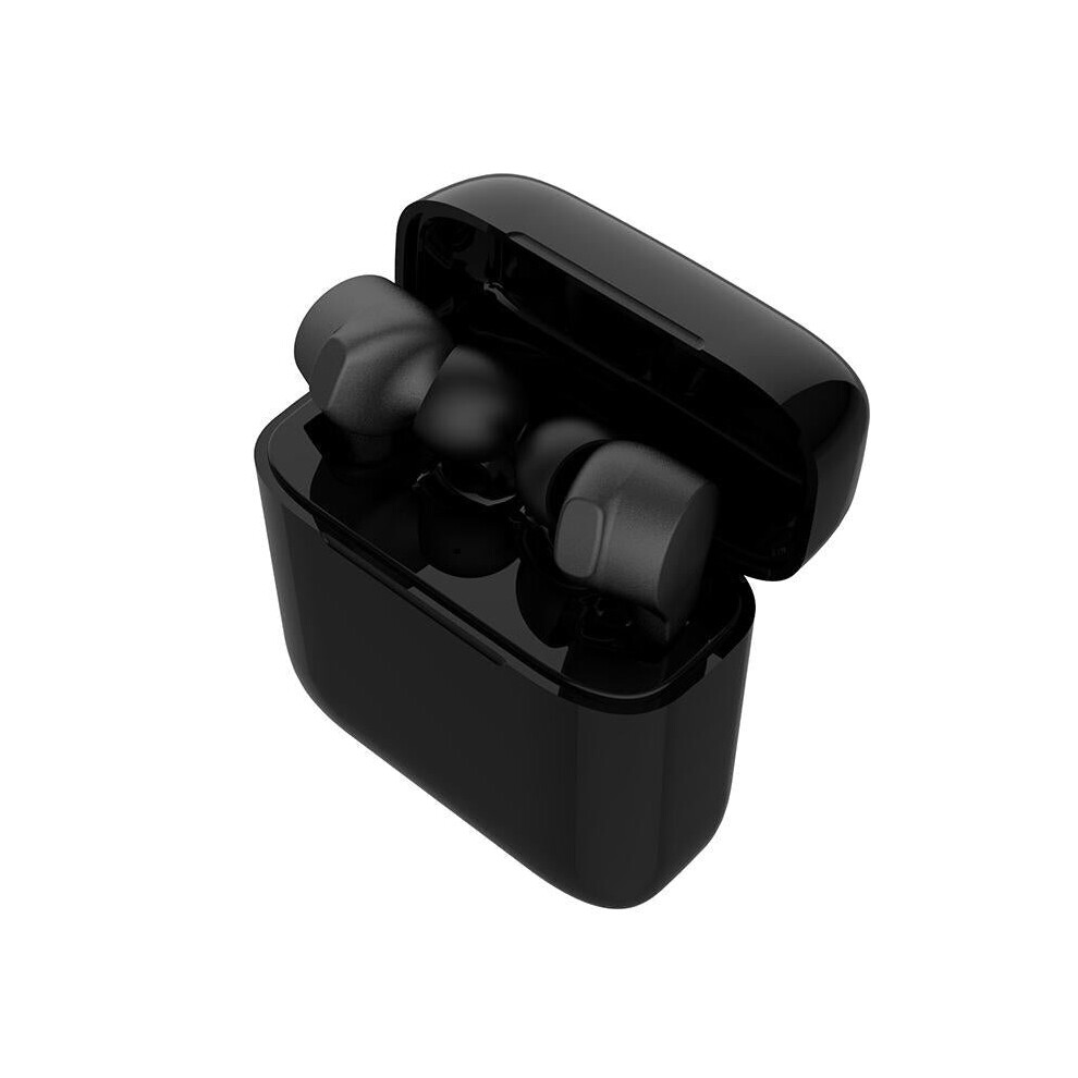 (Black) Tws Wireless Earbuds Bluetooth 5.0 Earphone Mini Portable Bilateral Call Wireless Charging Headphone With Mic Black 6112211950778