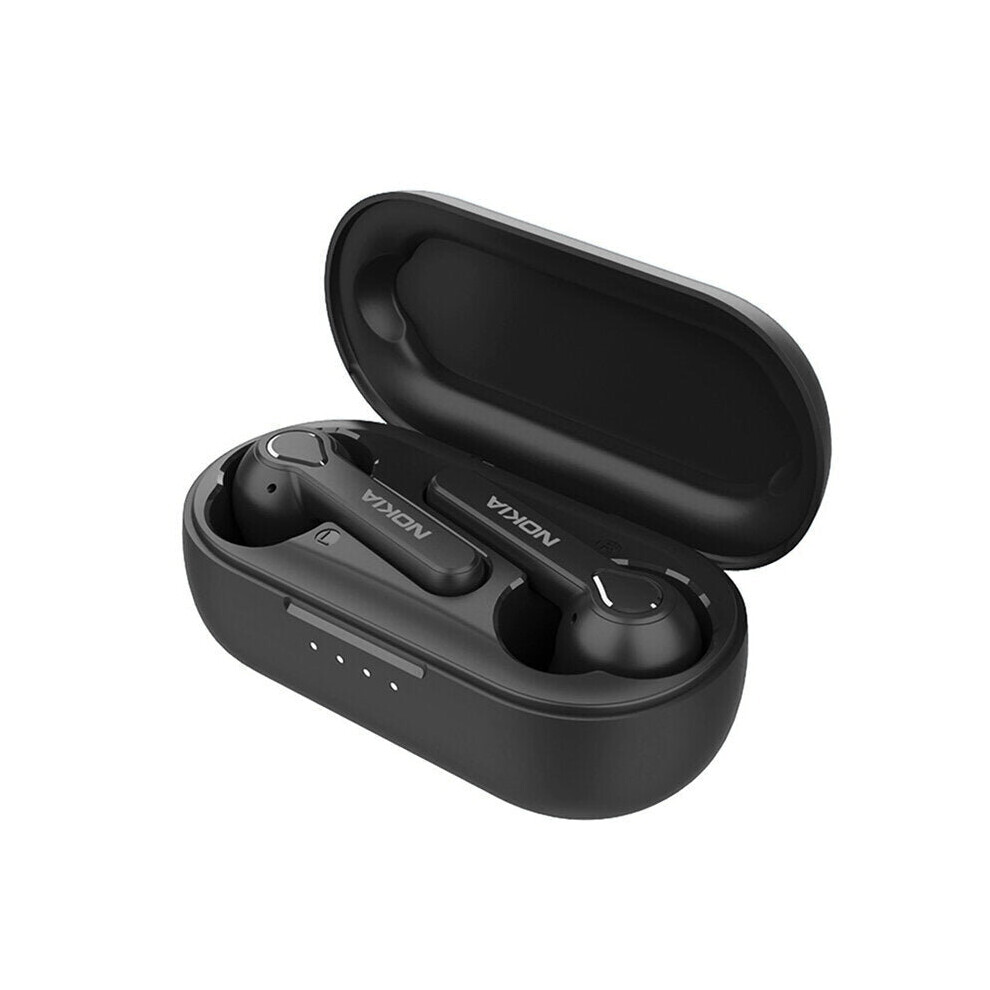 (Black) Tws Earphone Bluetooth V5.0 Wireless Headphones Bass Subwoofer Stereo Noise Reduction Smart Touch Headset With Mic With 2600Mah Charging Case Black 6112212047361