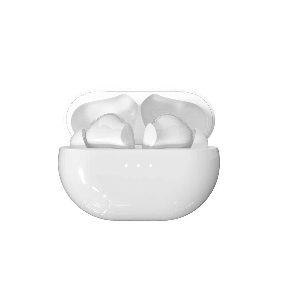 (Silver) Tws Bluetooth Headset Bt5.0 Wireless Headphone Long Life Hifi Stereo Powerful Bass Low Latency Earphone With Mic Silver 6112212051696