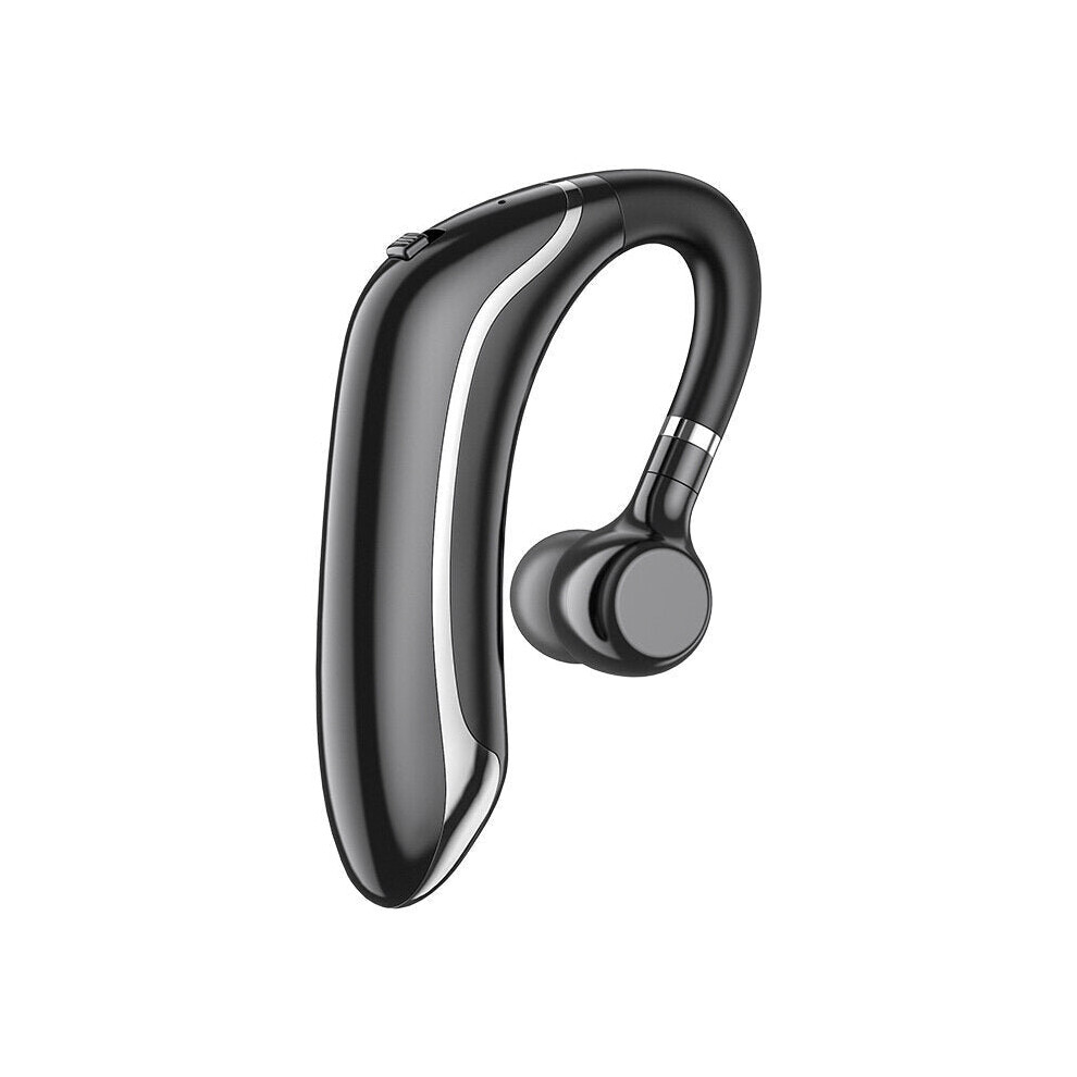 (White) 180Rotating Bluetooth 5.0 Playtime 25 Hours Single Headset Waterproof Touch Control Headphone White 6112212052419