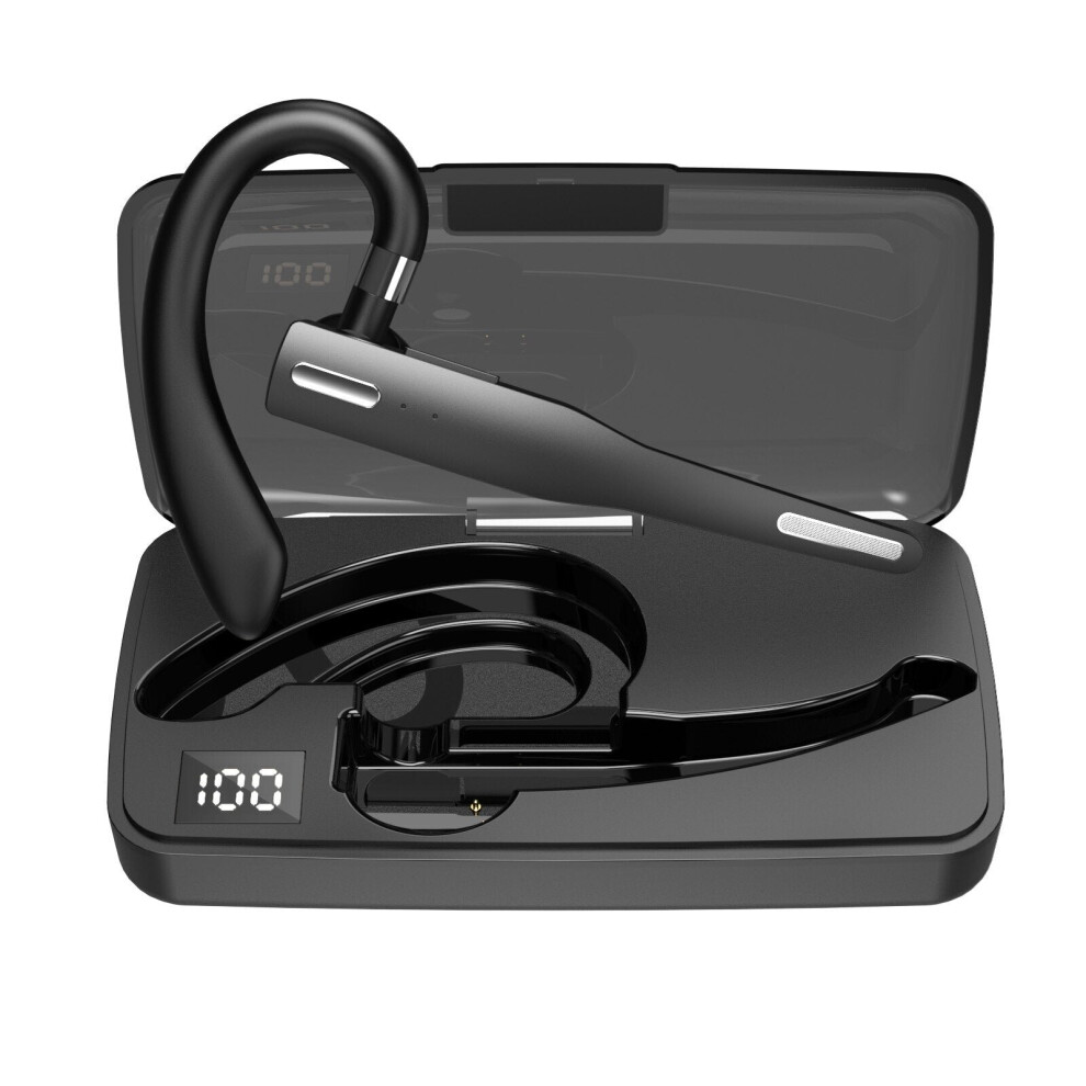 Bluetooth 5.1 Headphone Stereo Handsfree Noise Canceling Single Headset Handsfree Business Earphone With Mic 6112212041925