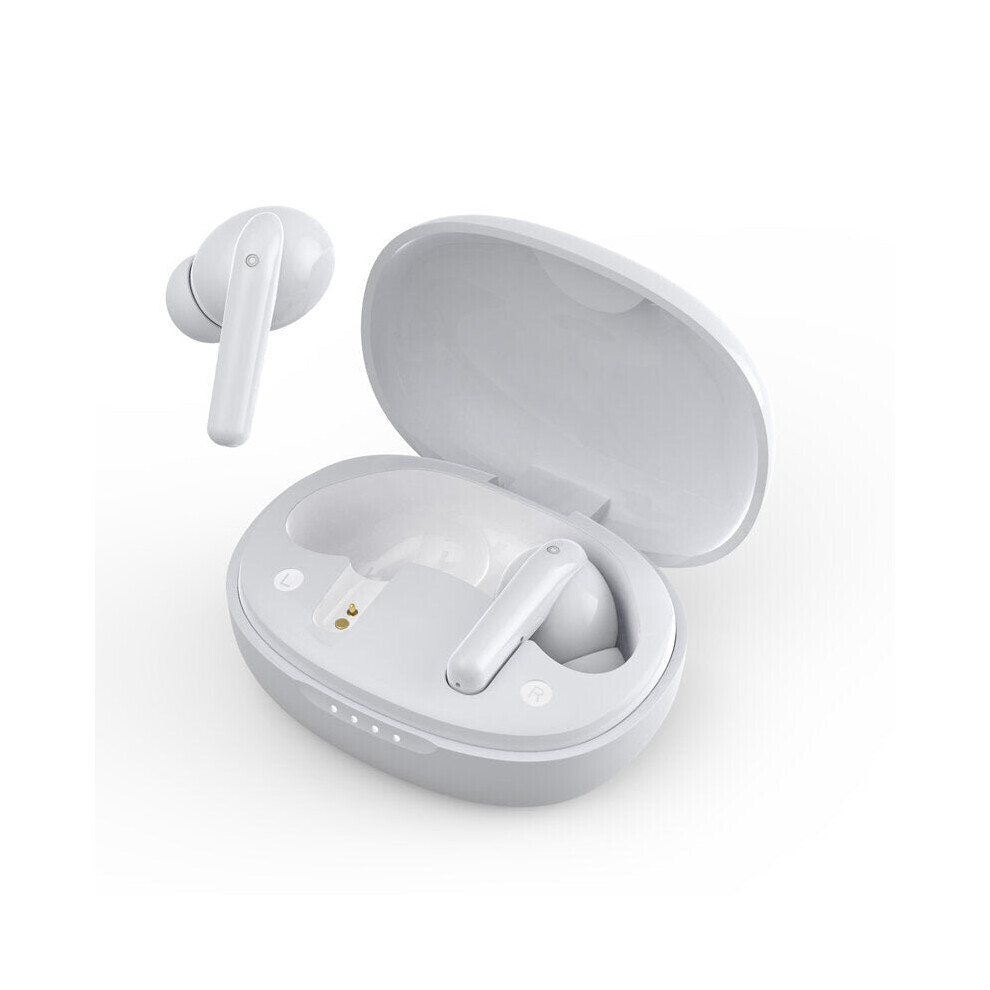(White) Tws Bluetooth 5.0 Earphones Mini Wireless Earbuds Sport Handsfree Stereo Headsets Noise Reduction Touch Earphone White 6112212054123