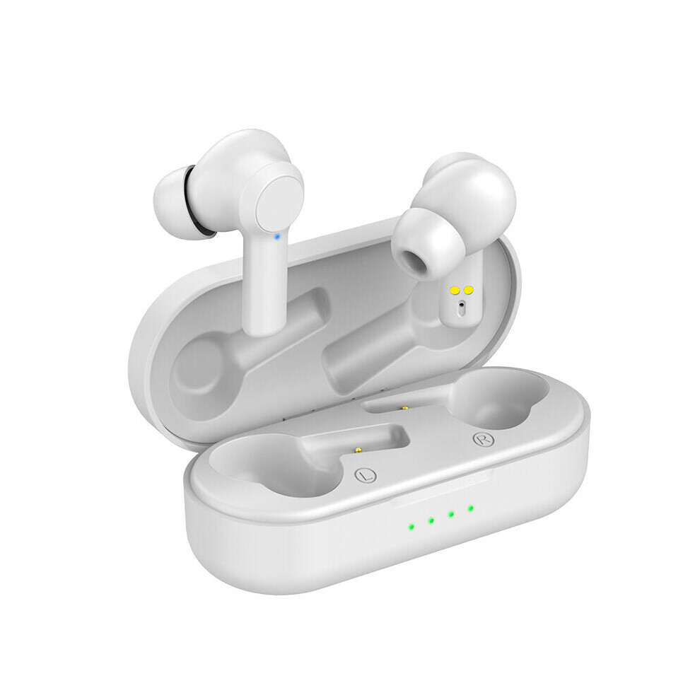 (White) Tws Bluetooth 5.0 Earphones Wireless Earbuds Low Latency 3D Stereo Touch Control Headset With Microphone White 6112212051566