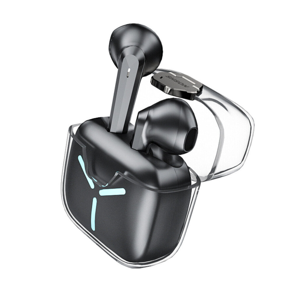 (Black) TWS bluetooth 5.2 Headset ENC Noise Reduction HiFi Stereo Gaming Headphones Waterproof with Mic-image-OPC-P8ZZ92S-NEW