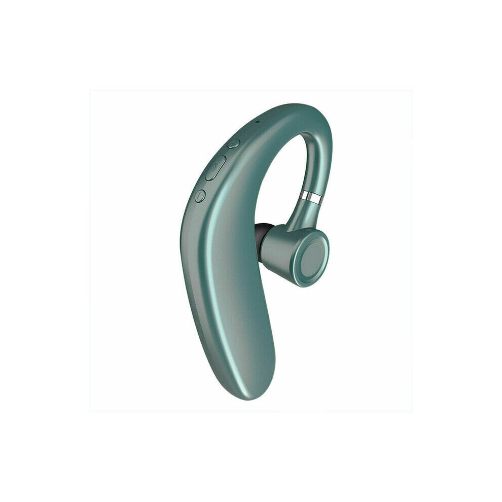 (Green) Single Earhook Bluetooth 5.0 Wireless Earphone Stereo Business Ipx5 Waterproof Dsp Intelligent Noise Reduction Hd Call Headset Green 6112212051146