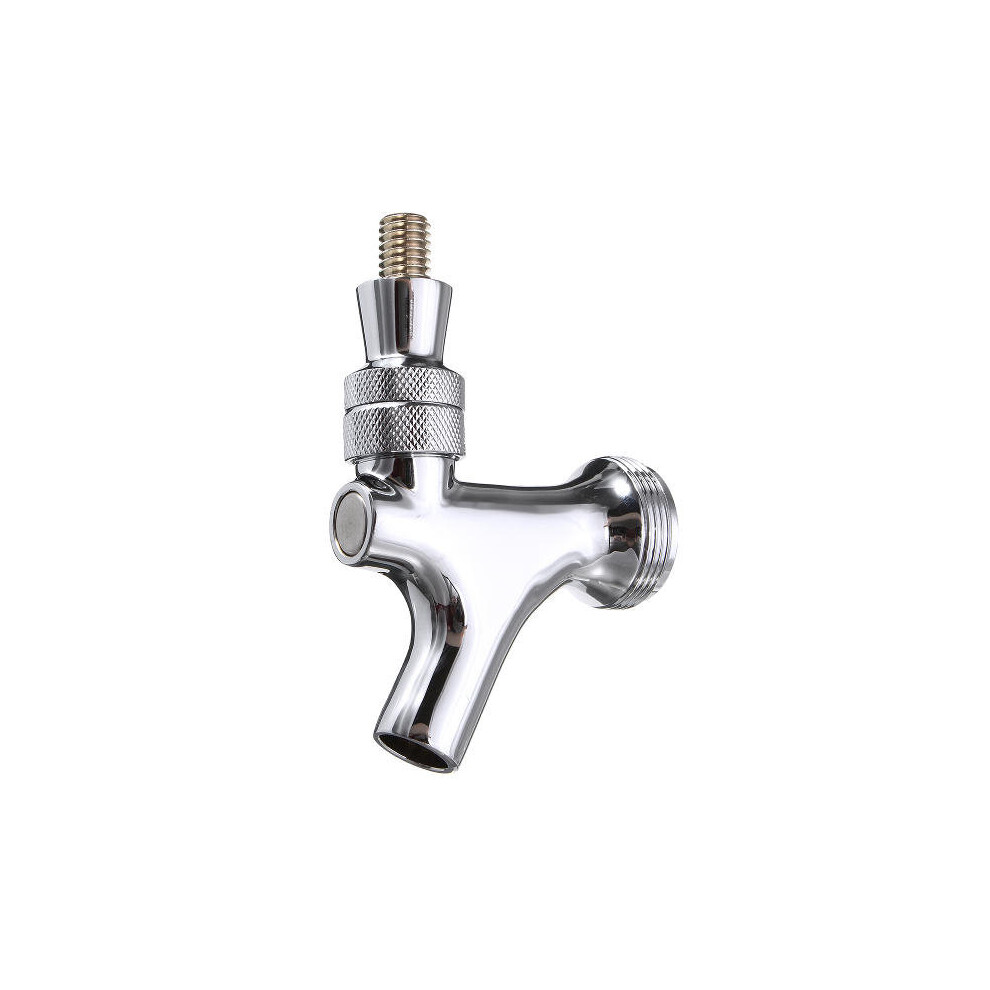 Chrome Draft Home Brew Beer Faucet Tap for Kegerator Tower