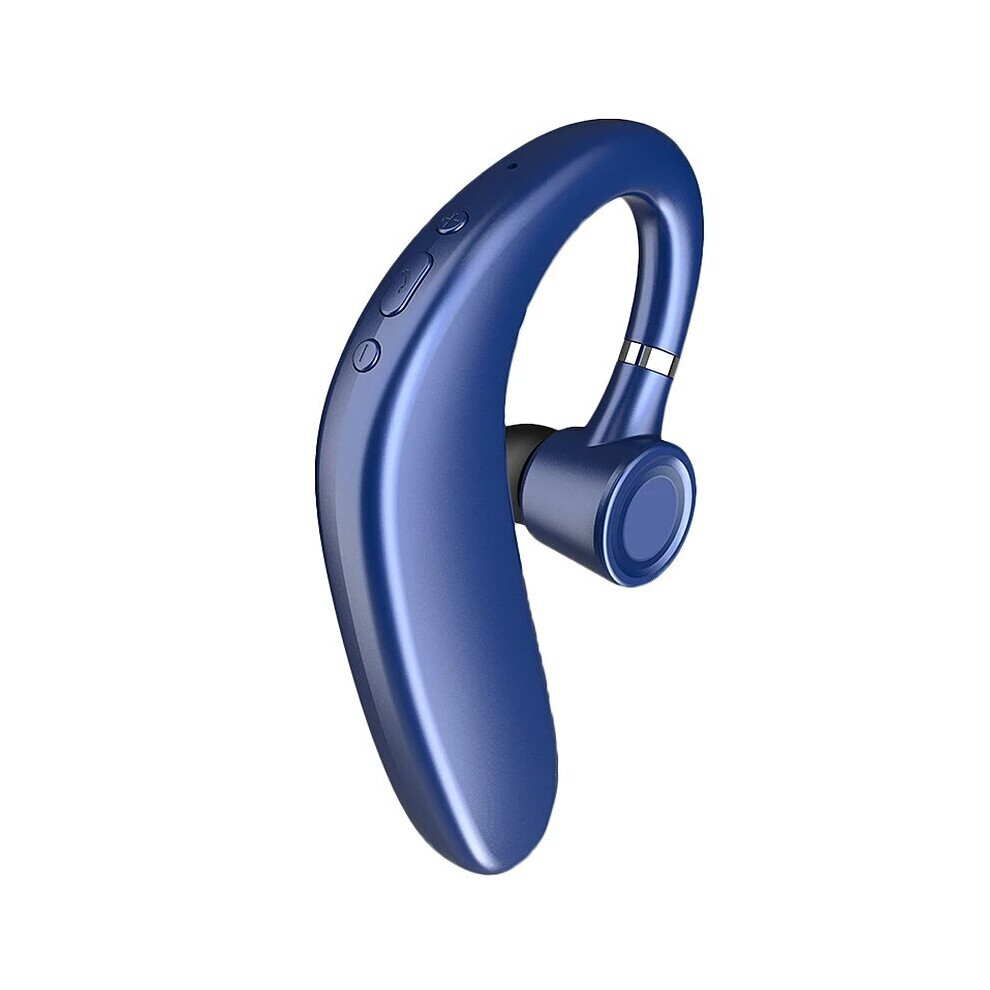 (Blue) Single Earhook Tooth 5.0 Wireless Earphone Stereo Business Ipx5 Waterproof Dsp Intelligent Noise Reduction Hd Call Headset Blue 6112212051139