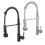 (Black) Stainless Steel Kitchen Pull-Down Spray Sink Faucet Pull Out LED Mixer Tap 1