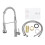 (Black) Stainless Steel Kitchen Pull-Down Spray Sink Faucet Pull Out LED Mixer Tap 2