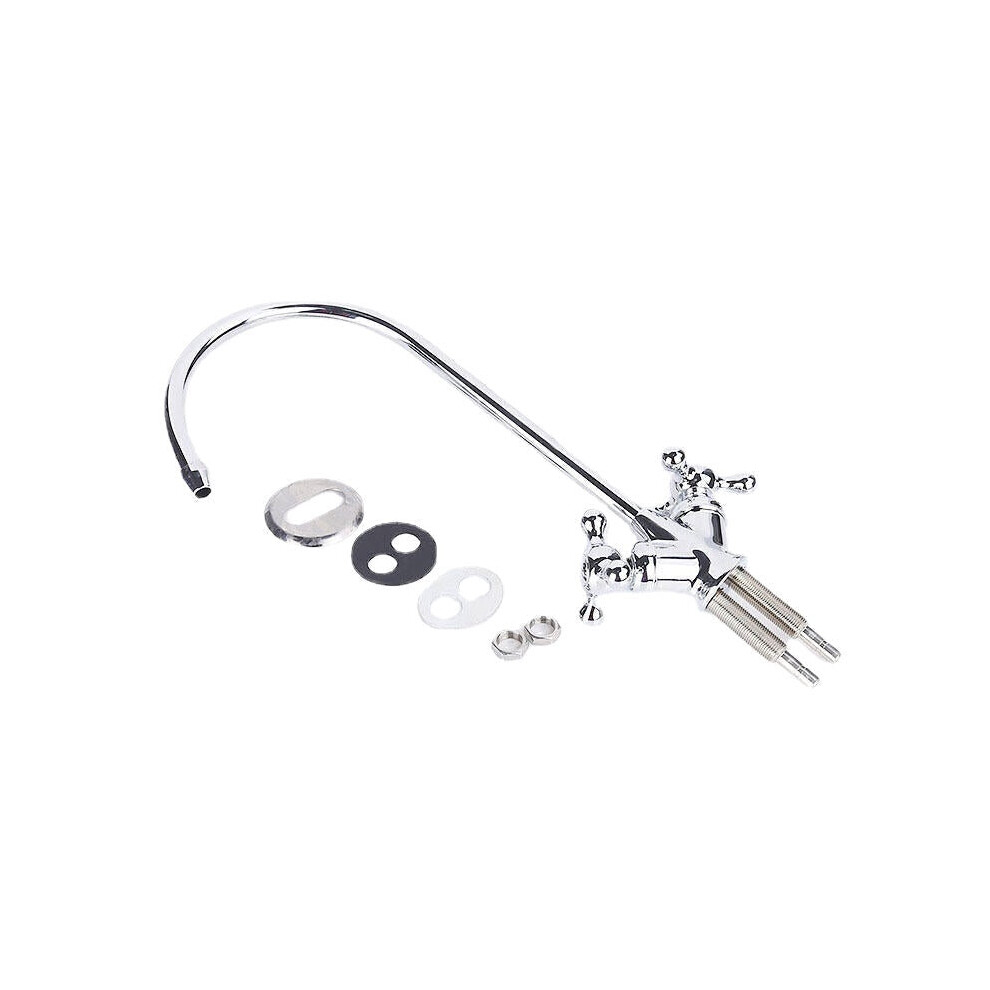 Brass Chrome Basin Sink Mixer Tap Vertical Dishwashing Tap With Rotating Household 3654659422514