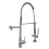 (Black, Round Handle) Kitchen Faucet with Flexible Pull-Down Sprayer 6