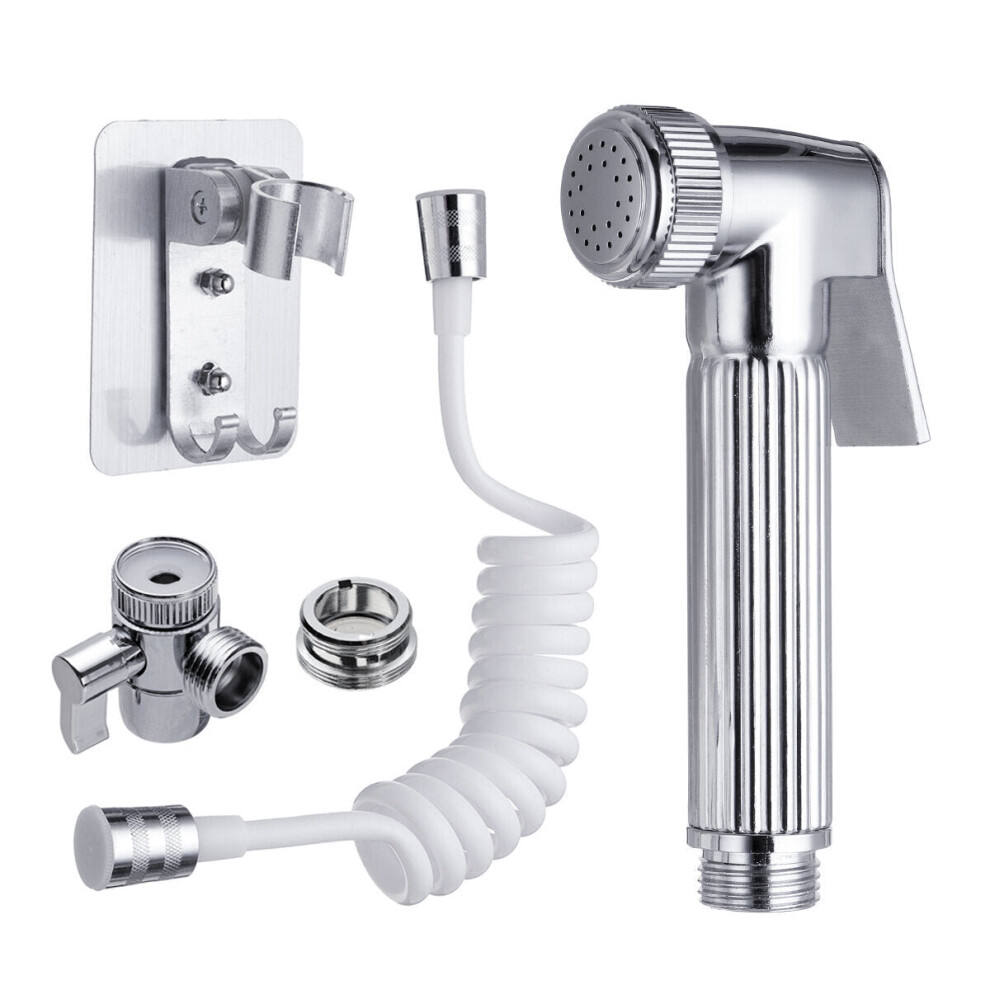 (Pressure-free Shower) Bathroom Wash Face Basin Water Tap External Shower Head Hair Washing Faucet Rinser Extension Set