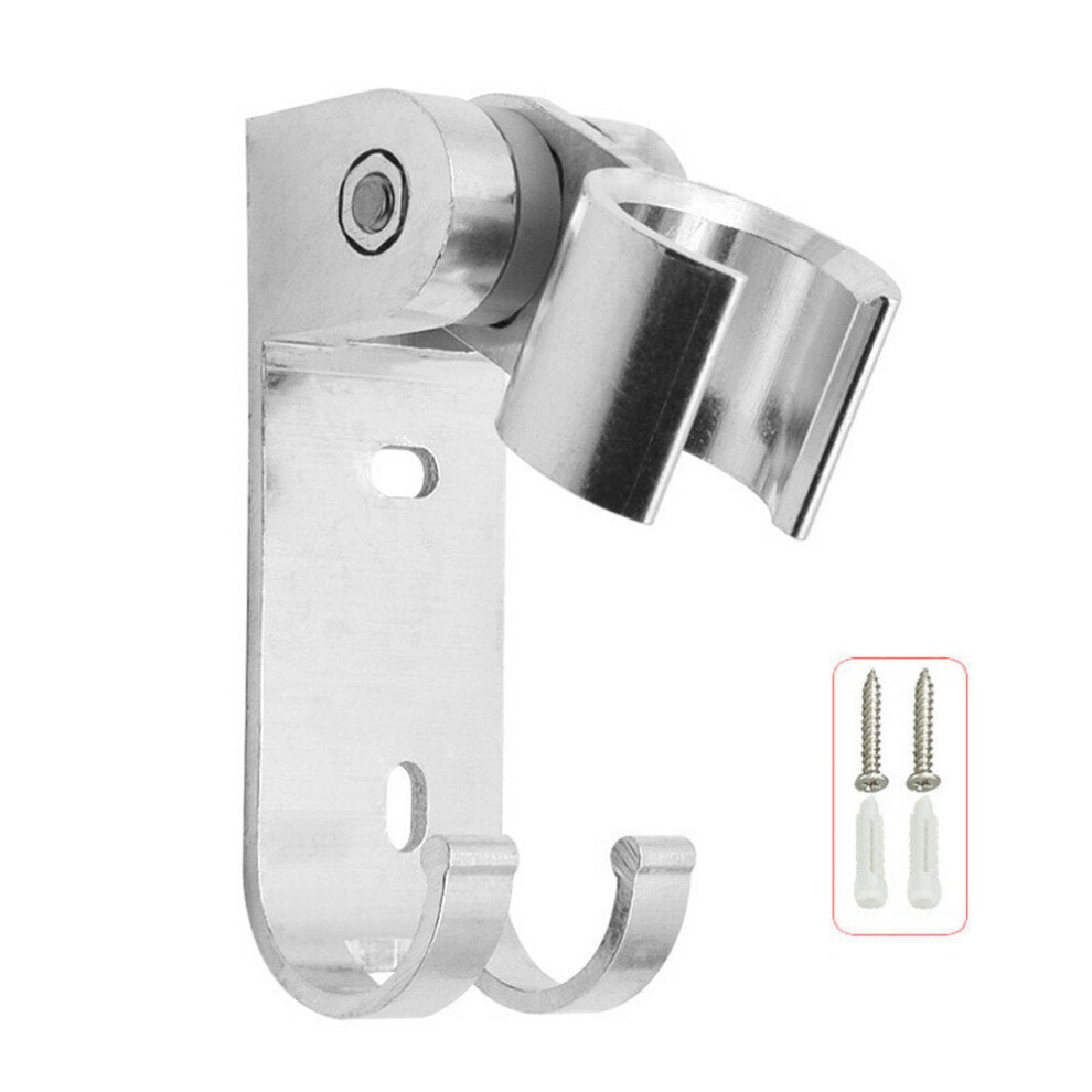 (Tape A) 5 Type Shower Head Handset Holder Bathroom Wall Mount Bracket ABS Adjustable Punch Free Showerhead Base 45