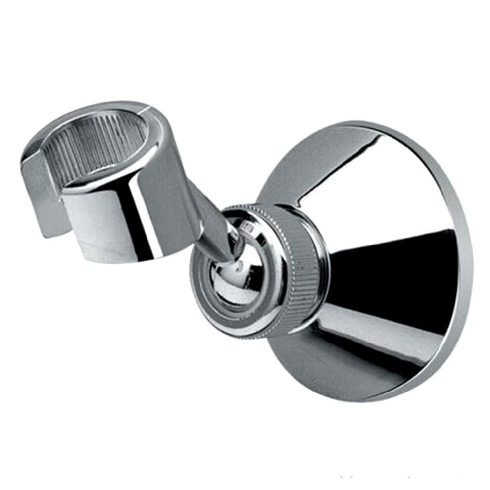 Adjustable Bathroom Shower Head Holder Chrome Finish Wall Mount Stand Bracket 22mm