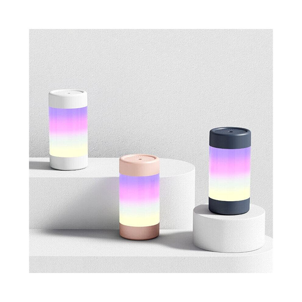 (Blue) 300ml USB Humidifier Portable Aromatherapy Essential Oil Diffuser with Color LED Lamp Mist Maker Humidificador for Home Car