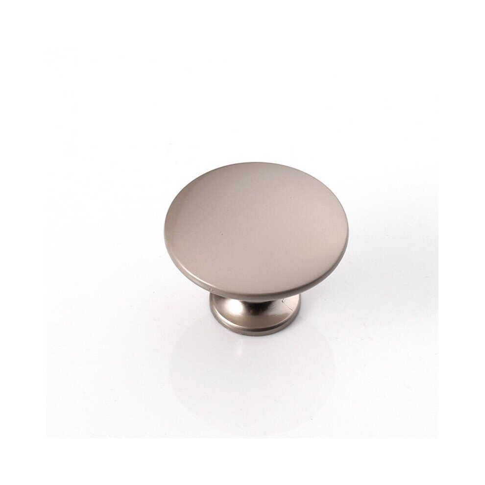 (6) Modern Cupboard Pull Drawer Knobs Zinc Alloy Furniture Wardrobe Round Handle Pulls 6112212017272