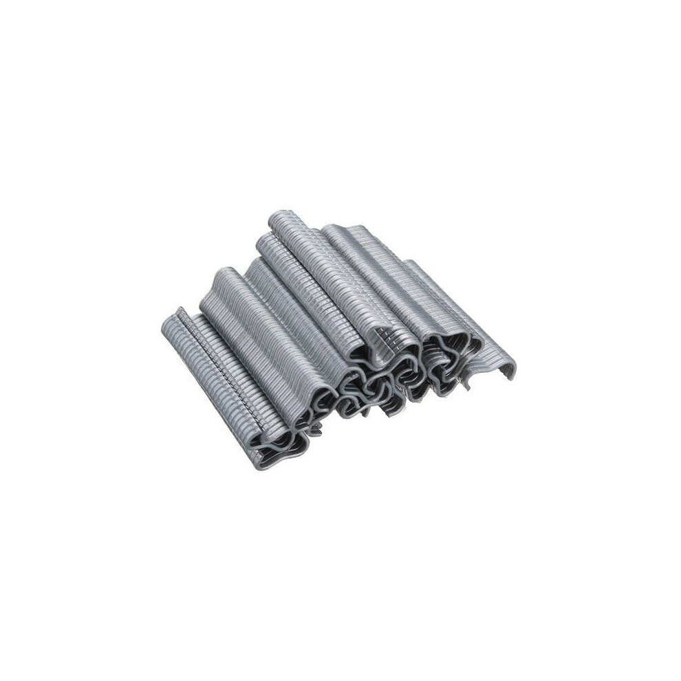 600Pcs Hog Ring Plier M Clips Staples Bird Chicken Mesh Cage Wire Fencing 3654659020925