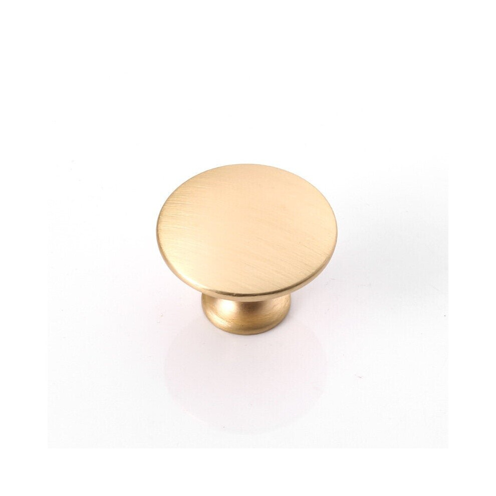 (10) Modern Cupboard Pull Drawer Knobs Zinc Alloy Furniture Wardrobe Round Handle Pulls 3654659427779