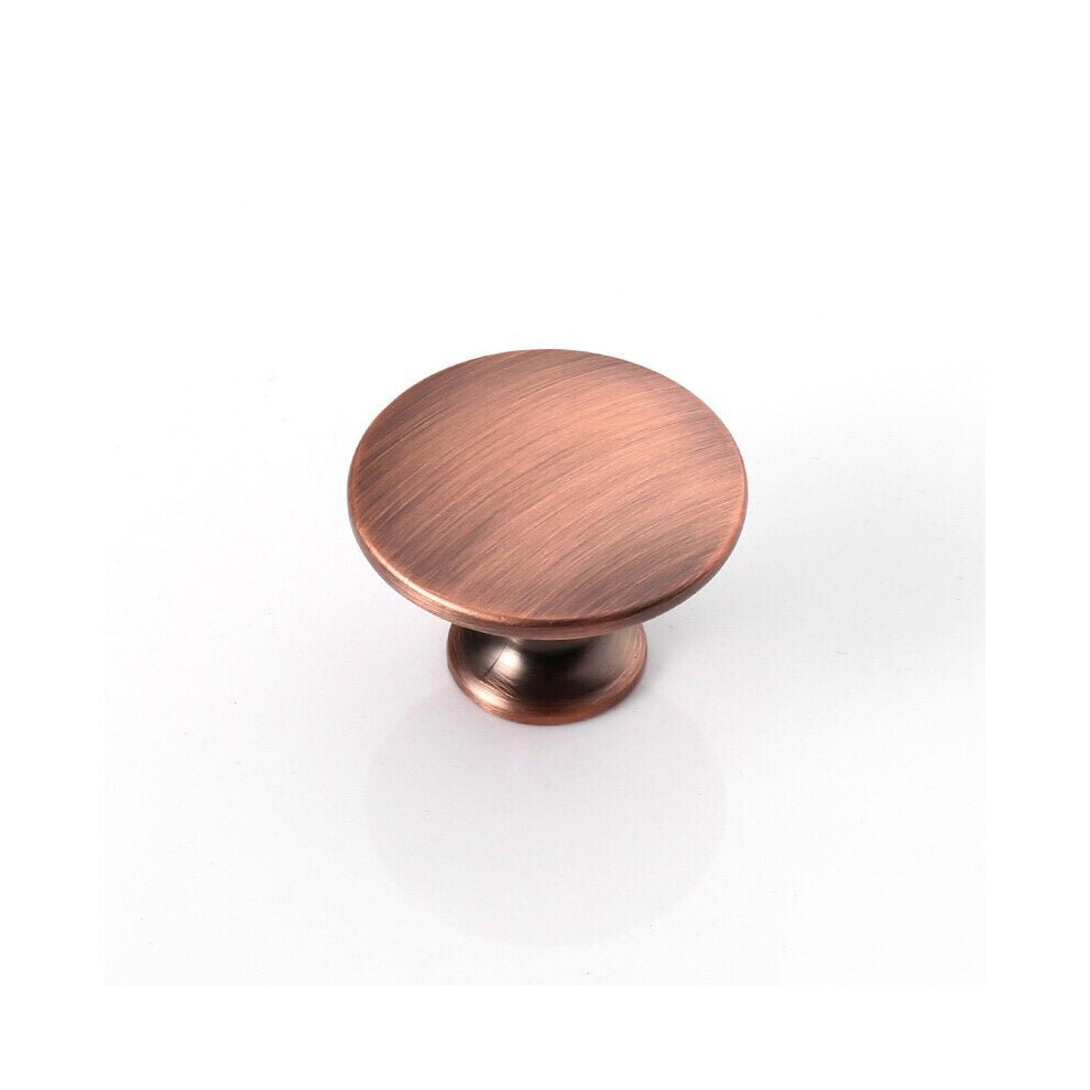 (4) Modern Cupboard Pull Drawer Knobs Zinc Alloy Furniture Wardrobe Round Handle Pulls 6112212017296