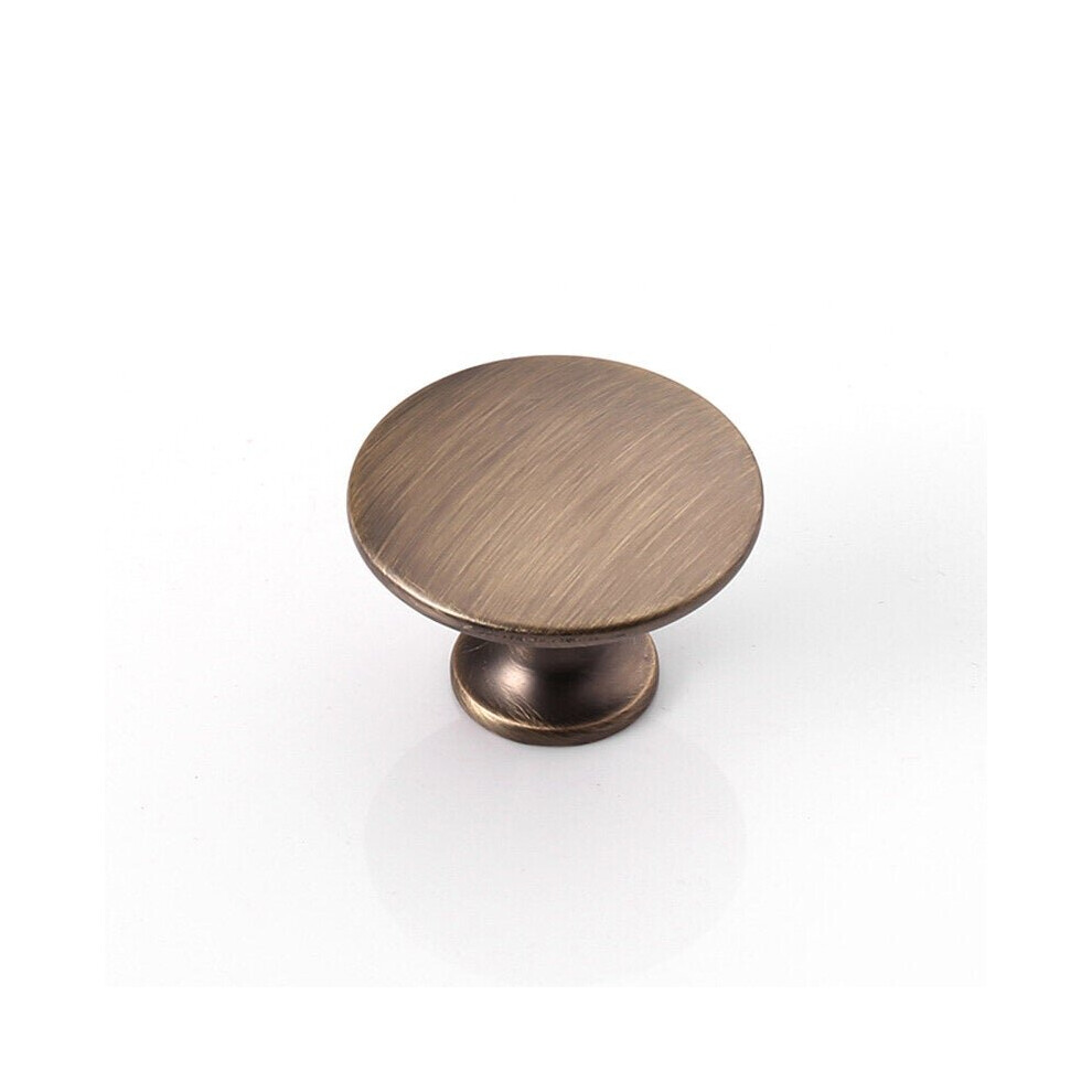 (K10) Modern Cupboard Pull Drawer Knobs Zinc Alloy Furniture Wardrobe Round Handle Pulls 6112212017302