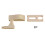 LED Sensor Hinge Light Under Cabinet Light Cupboard Inner Hinge Lamp for Cabinet Wardrobe Closet Kitchen Night Light 8
