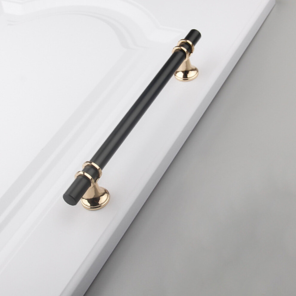 (Black Gold, #D) 2Pcs Nordic Style Cabinet Handle Solid Door Pulls For Drawers Wardrobes Cupboard Shoe Cabinets 6112212018989
